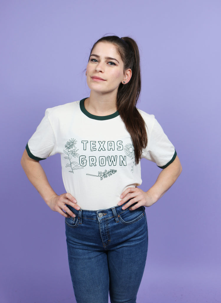 Texas Grown Ringer Tee