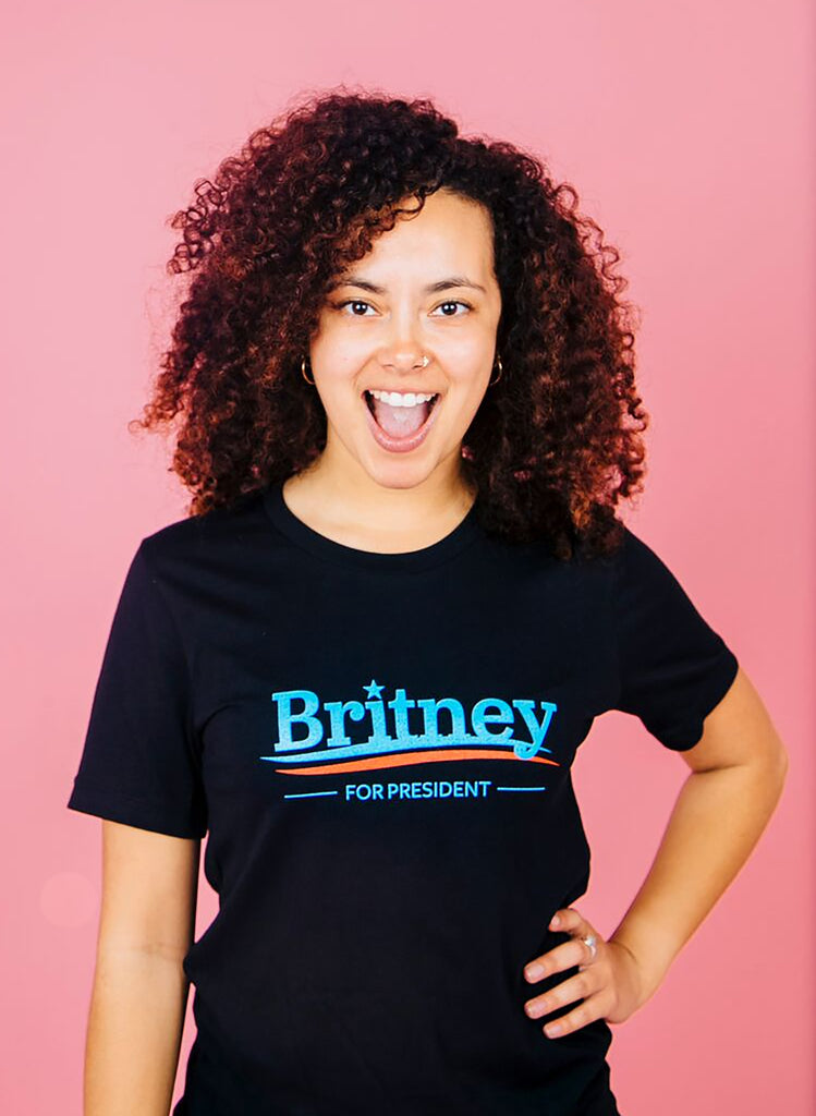 Britney for President in Black